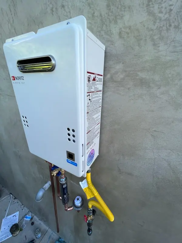 Tankless water heater installation for East Ocean Avenue homes